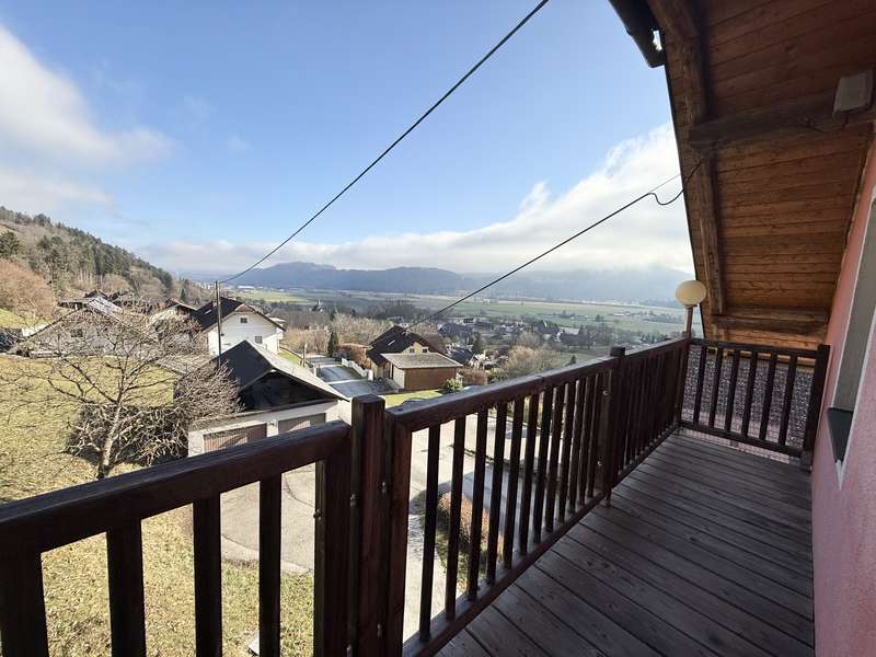 Balkon Küche Zimmer 2 im OG