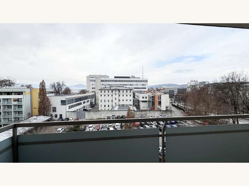 Mietwohnung Klagenfurt: Ausblick nach Westen Ausblick nach Westen