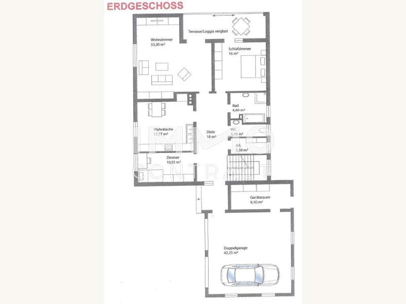 Renditeobjekt Ansfelden: Erdgeschoss Erdgeschoss