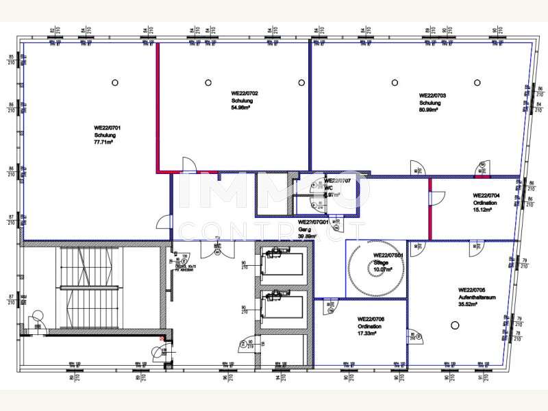 Grundriss 7. Obergeschoss BT.C