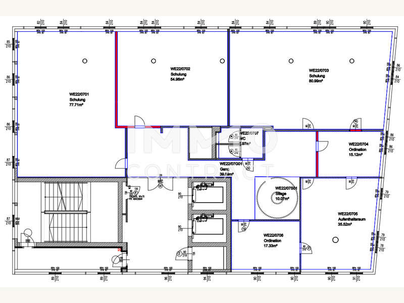 Grundriss 7. Obergeschoss BT.C