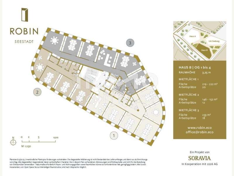Büro Wien: ROBIN B OGs 3er Teilung ROBIN B OGs 3er Teilung