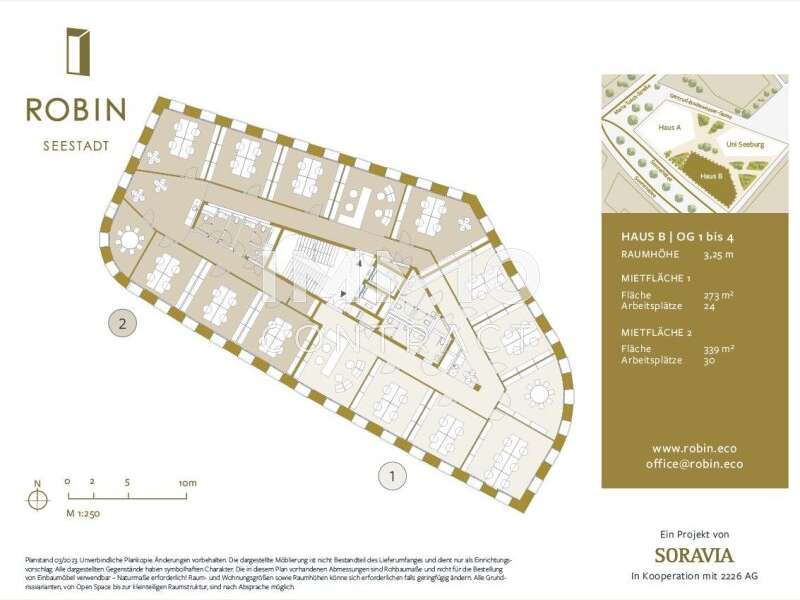Büro Wien: ROBIN B OGs 2er Teilung ROBIN B OGs 2er Teilung