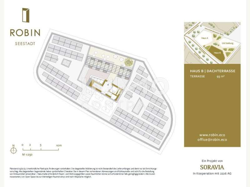 Büro Wien: ROBIN B Gemeinschaftsterrasse ROBIN B Gemeinschaftsterrasse