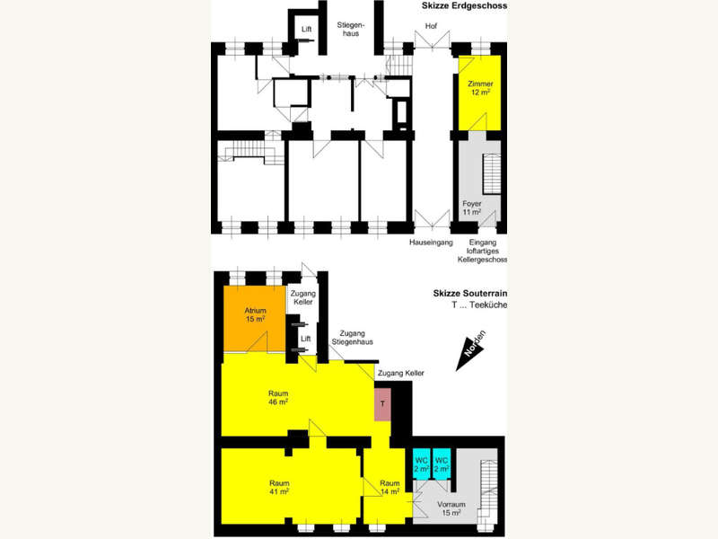 Büro Wien: Grundriss Grundriss