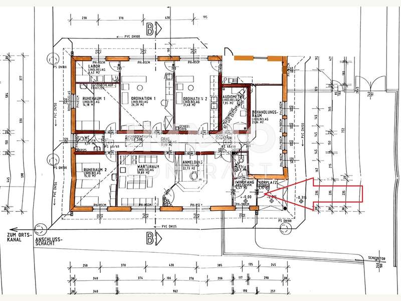 Bürohaus Oberwart: Grundriss Grundriss