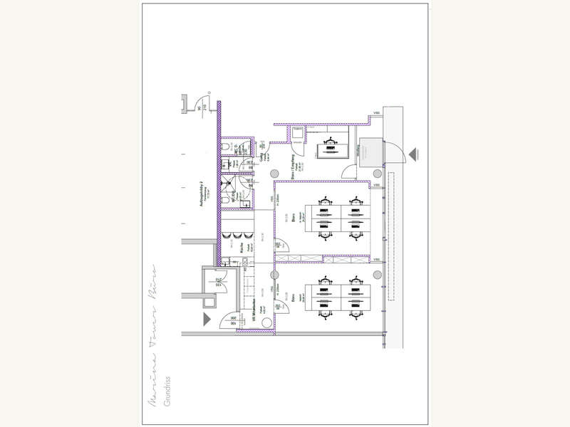 Büro Wien: Grundriss Grundriss
