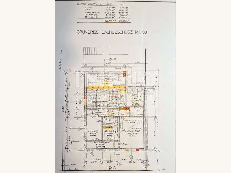 Doppelhaushälfte Wien: Plan OG Plan OG