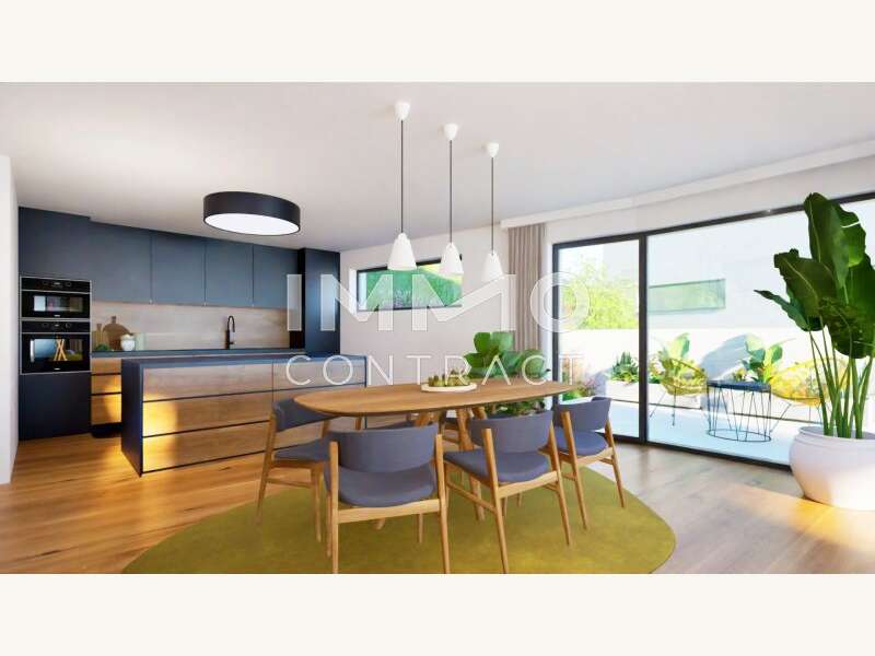 Doppelhaushälfte Höflein an der Donau: Innenvisualisierung Küche Innenvisualisierung Küche