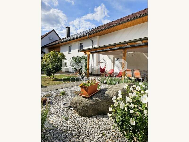 Innenhof - überdachte Terrasse