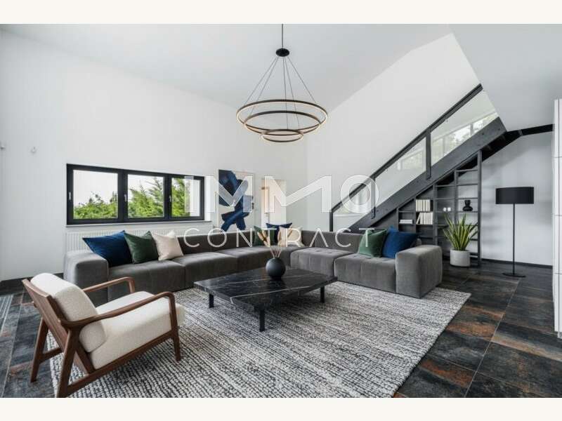 Einfamilienhaus Hainburg an der Donau: EG Wohnbereich_2_visualisiert EG Wohnbereich_2_visualisiert