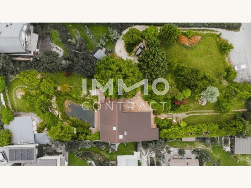 Einfamilienhaus Hainburg an der Donau: Vogelperspektive_Grundstück Vogelperspektive_Grundstück