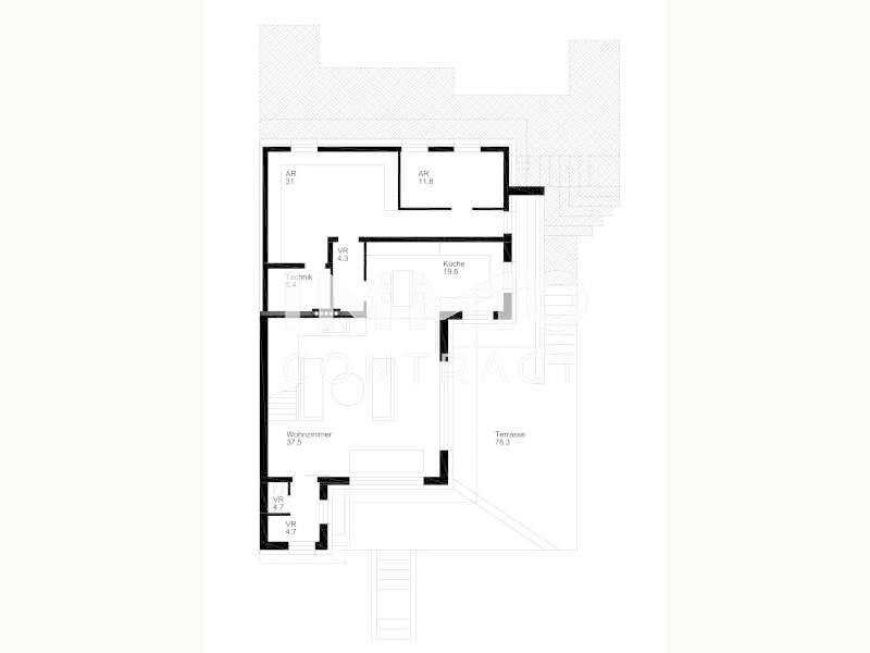 Einfamilienhaus Hainburg an der Donau: Grundriss_Erdgeschoß Grundriss_Erdgeschoß