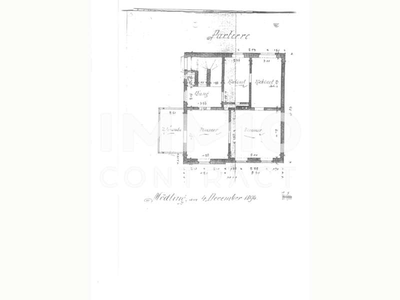 Einfamilienhaus Mödling: Plan OG Plan OG