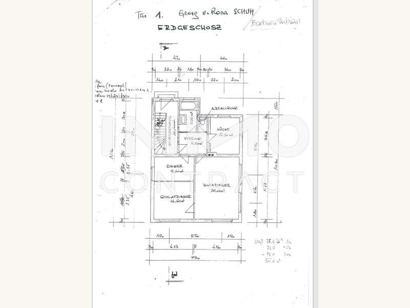 Mehrfamilienhaus Wien: EG und 1.Stock ident EG und 1.Stock ident