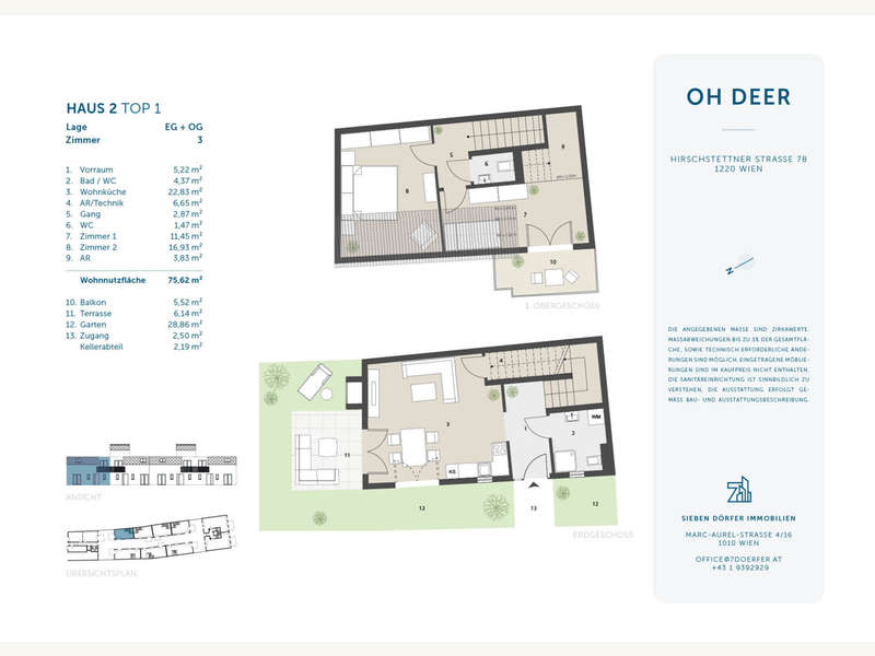 Reihenhaus Wien: Oh Deer_Verkaufspläne-2.1 Oh Deer_Verkaufspläne-2.1