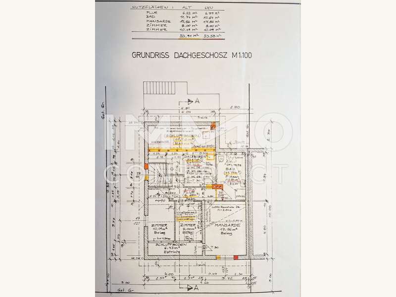 Doppelhaushälfte Wien: Plan OG Plan OG