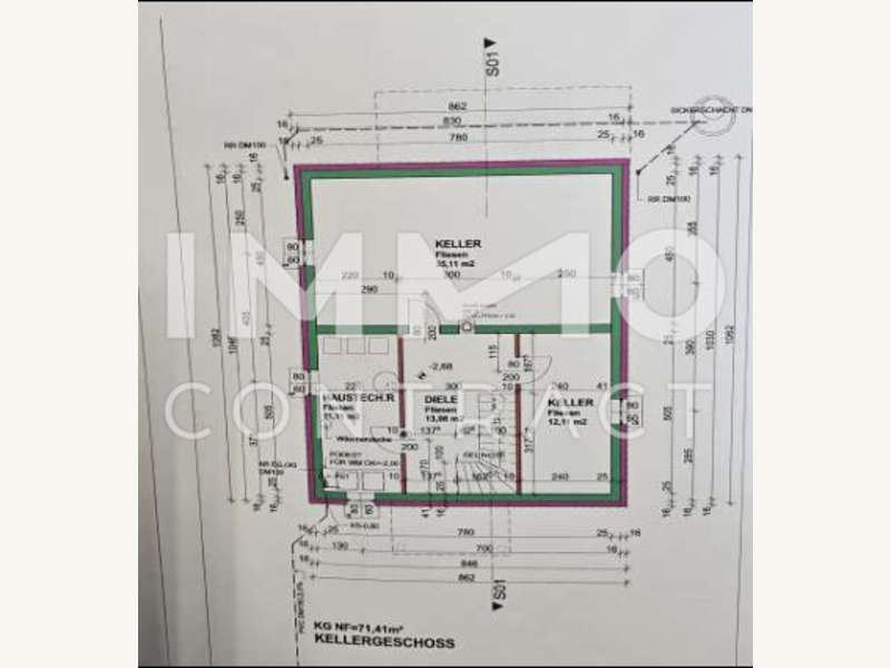 Einfamilienhaus Gerasdorf: keller keller