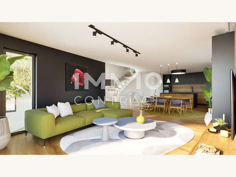 Innenvisualisierung 02 Wohnzimmer