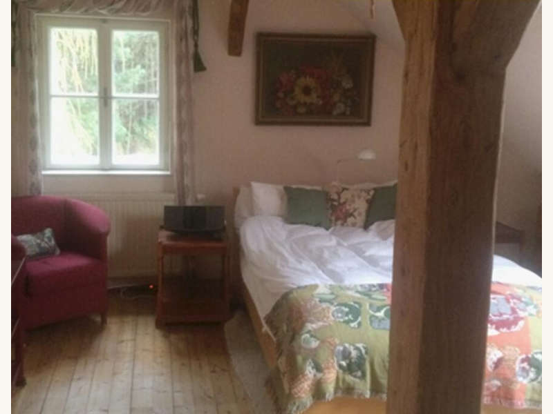 Schlafzimmer 2  Möblierungsvorschlag (unmöbliert)