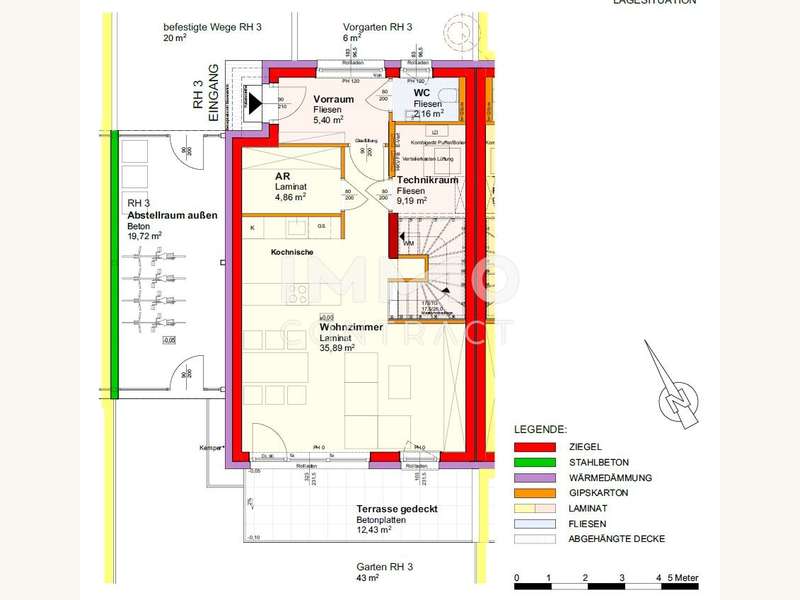 Reihenhaus Kapelln: RH3-EG RH3-EG
