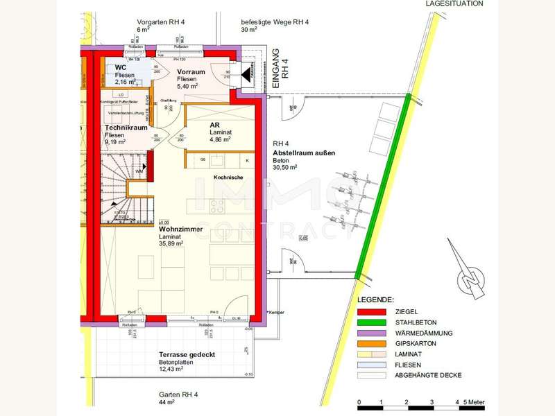 Reihenhaus Kapelln: RH4-EG RH4-EG
