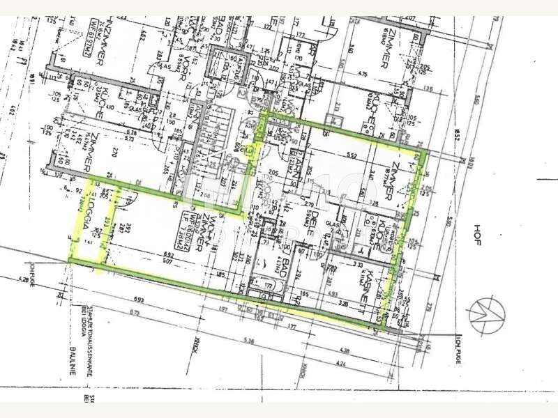 Mietwohnung Wien: Grundriss Arnetthgasse Grundriss Arnetthgasse