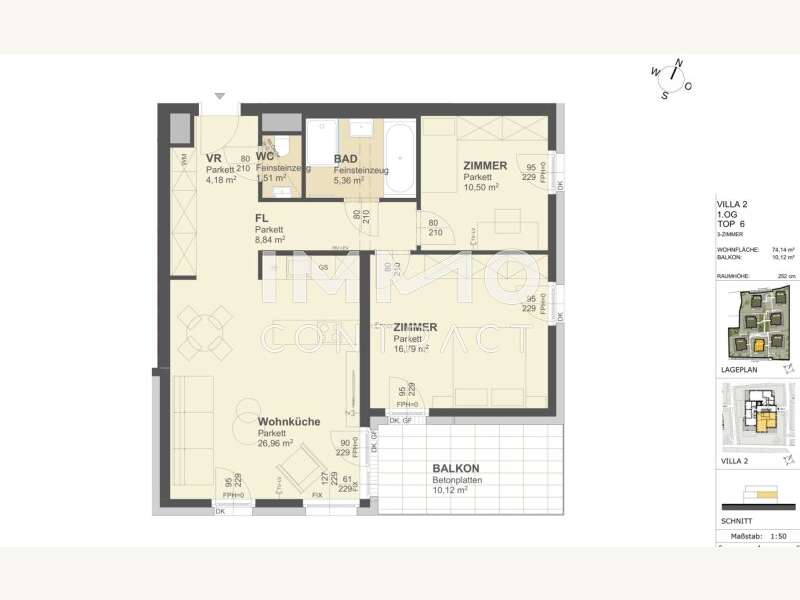 Terrassenwohnung Krems an der Donau: Plan Plan