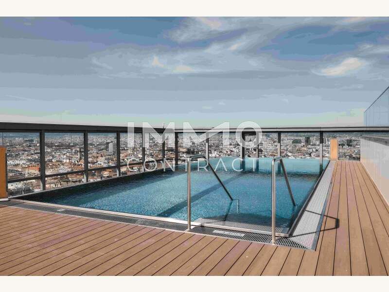 Mietwohnung Wien: Pool am Dach Pool am Dach