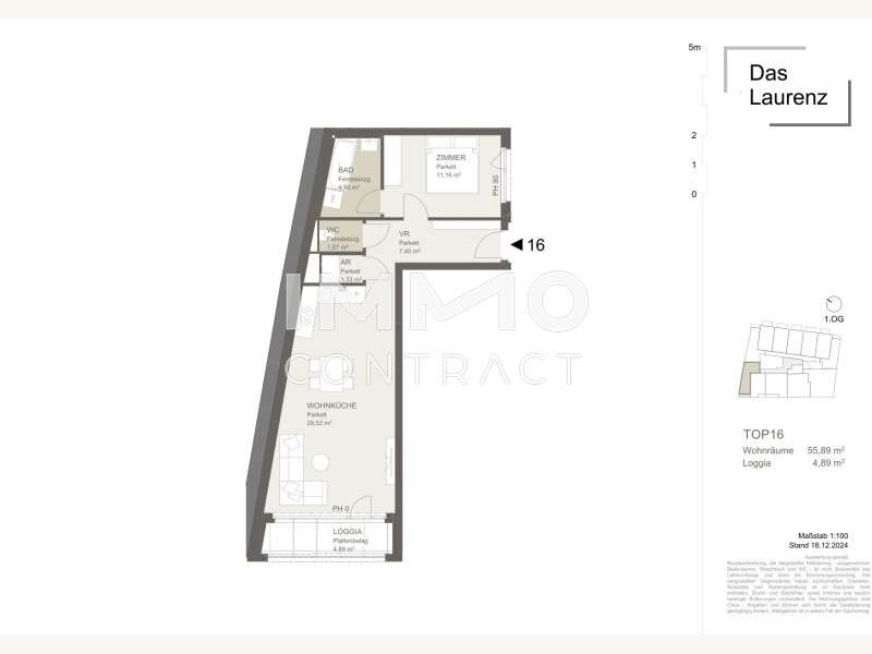 Mietwohnung Wien: Top 16 Top 16