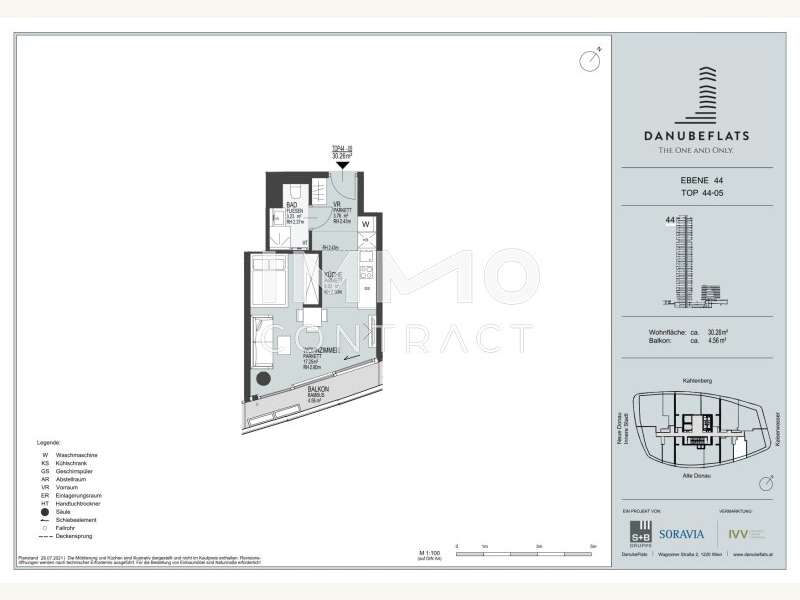 Mietwohnung Wien: 44-05_1_Alte Donau-1 44-05_1_Alte Donau-1