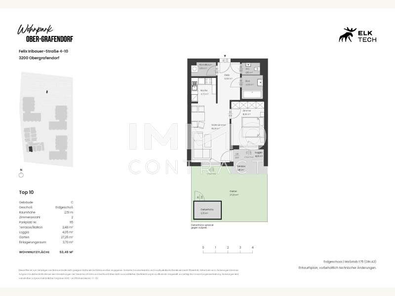 Mietwohnung Ober-Grafendorf: 07.3.10 TOP 4_10 07.3.10 TOP 4_10