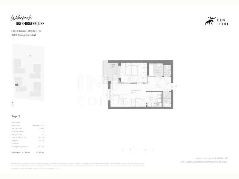 Mietwohnung Ober-Grafendorf: 07.3.12 TOP 4_12 07.3.12 TOP 4_12