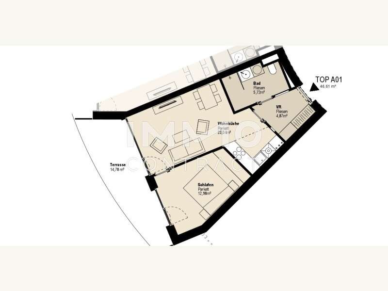 Mietwohnung in Graz - Bild 9 Mietwohnung in Graz - Bild 9