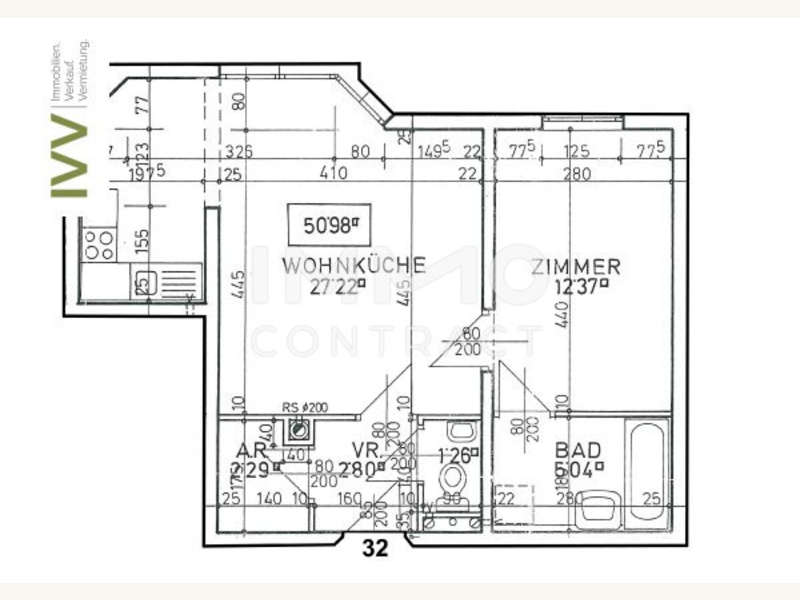 Raumplan Top 32