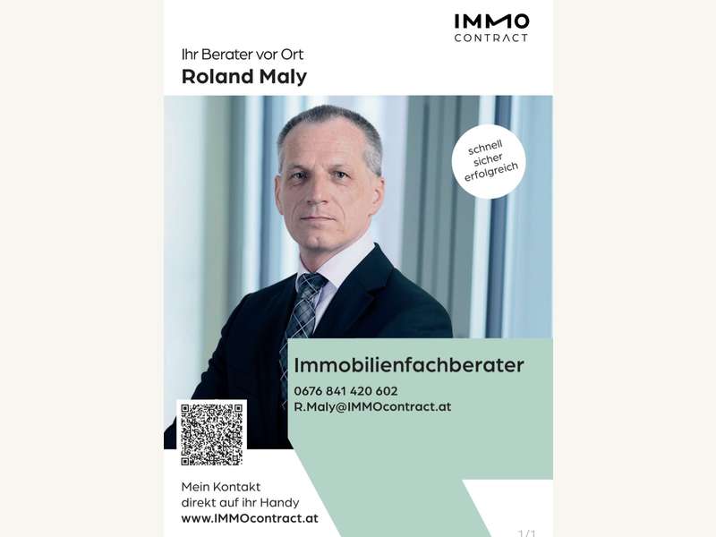 Ihr Immobilienmakler Roland MALY