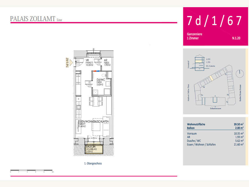 Mietwohnung Linz: T67 T67