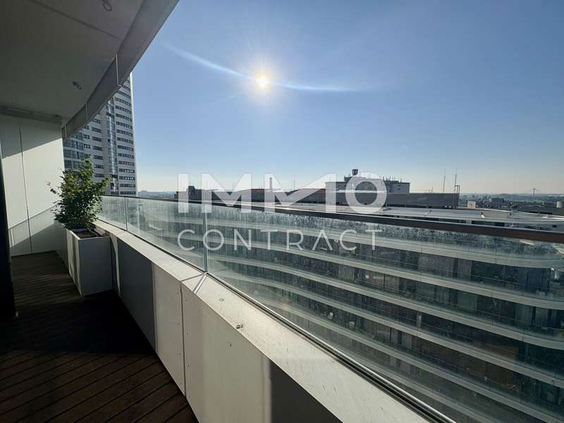 Mietwohnung Wien: Balkon Richtung Alte Donau Balkon Richtung Alte Donau