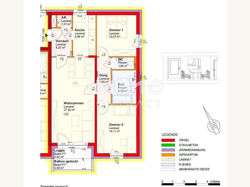 1-09 Wohnung