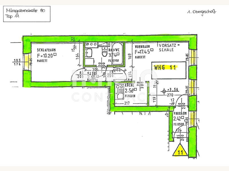 Mietwohnung Graz: Raumplan_011_ Raumplan_011_