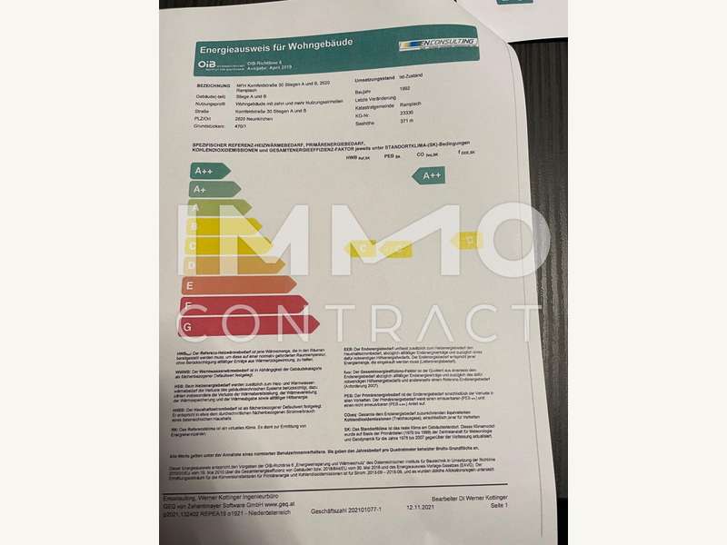 Apartement Ramplach: e-ausweis02 e-ausweis02