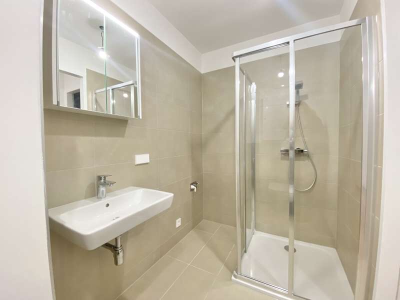 Badezimmer auf beiden Wohnebenen