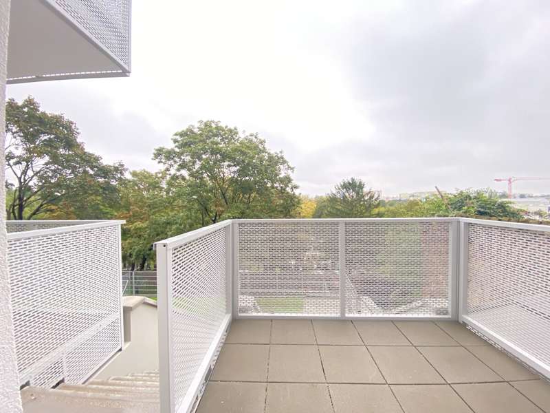 Terrasse auf Wohnebene