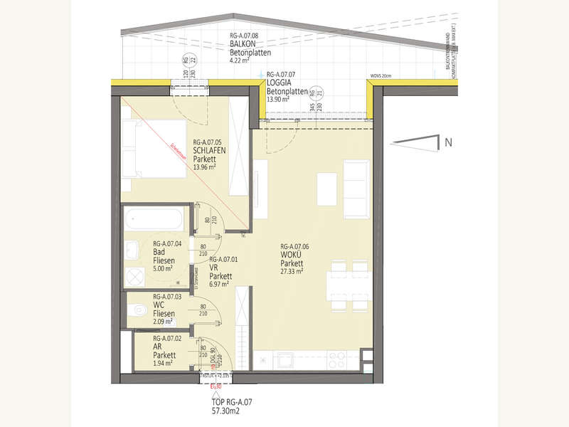 Mietwohnung Linz: top16.7 top16.7