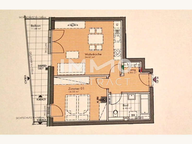 Weisses Kreuz Grundriss