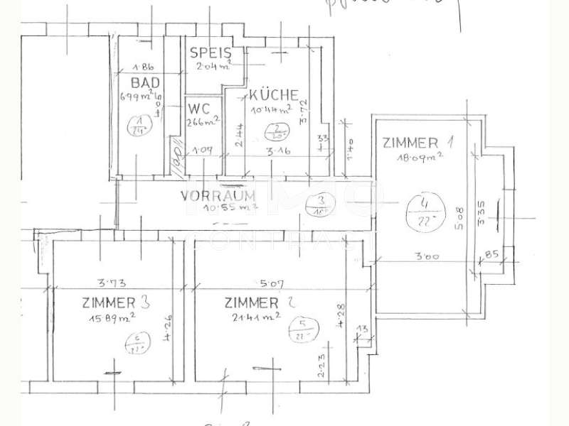 Eigentumswohnung Leoben: Planskizze Planskizze
