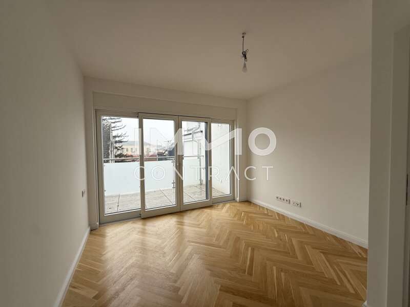 Dachgeschosswohnung Wien: Zimmer mit Terrassen Zugang Zimmer mit Terrassen Zugang