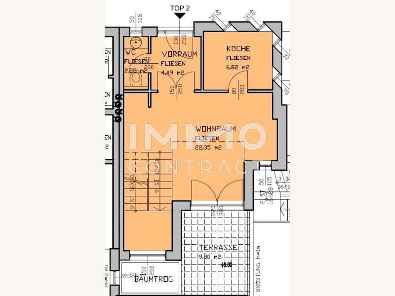 Maisonette Wien: Plan EG Plan EG