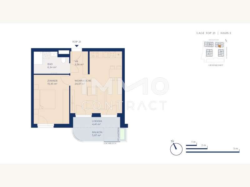 Eigentumswohnung Wien: Wohnungsplan Wohnungsplan