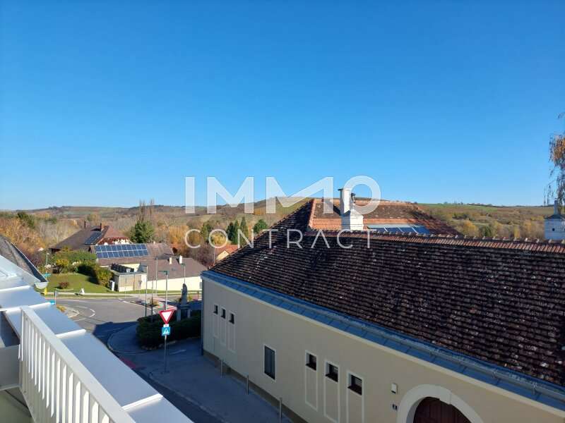 Terrassenwohnung Ulrichskirchen: Fernblick Fernblick